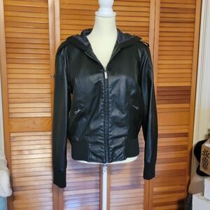 Nollie XL Bomber Leather Jacket